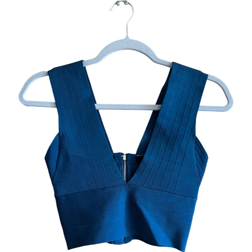 Marciano Blue Crop Top